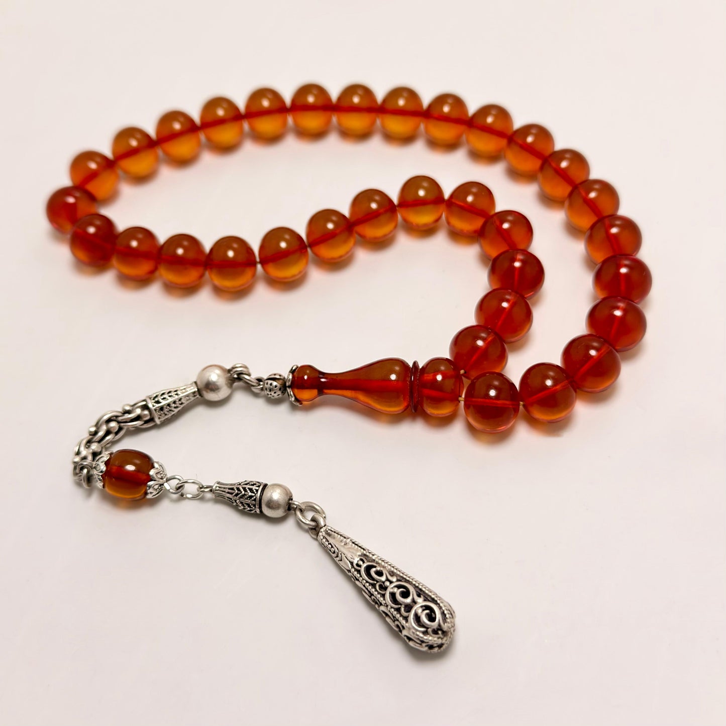 Eski Usta işi Küre Kesim Zar Kehribar